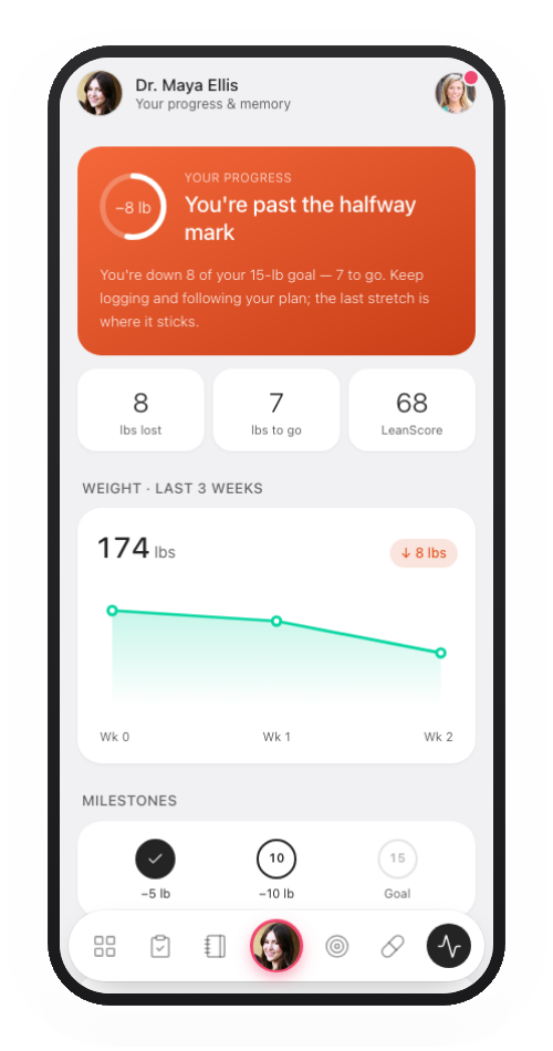 Progress tracking